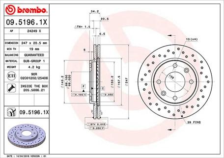 Magneti Marelli 360406040502 - Brake Disc autospares.lv