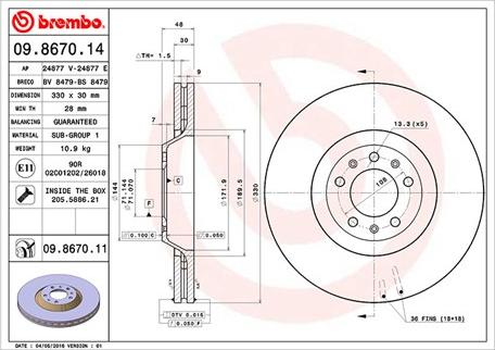 Magneti Marelli 360406041600 - Brake Disc autospares.lv