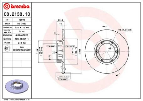 Magneti Marelli 360406041800 - Brake Disc autospares.lv