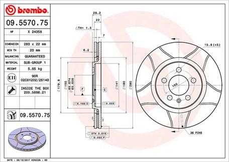 Magneti Marelli 360406048605 - Brake Disc autospares.lv