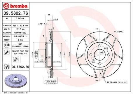 Magneti Marelli 360406043105 - Brake Disc autospares.lv