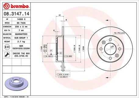 Magneti Marelli 360406042200 - Brake Disc autospares.lv