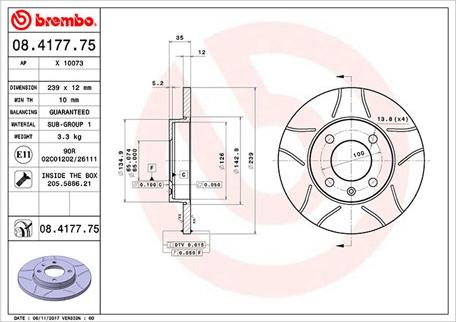 Magneti Marelli 360406047905 - Brake Disc autospares.lv