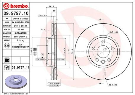 Magneti Marelli 360406050900 - Brake Disc autospares.lv