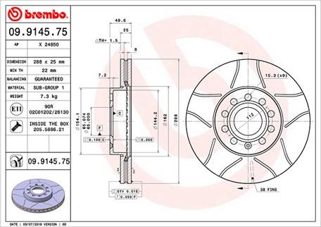 Magneti Marelli 360406050505 - Brake Disc autospares.lv