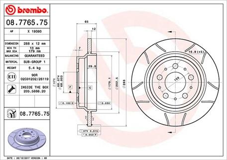 Magneti Marelli 360406051905 - Brake Disc autospares.lv