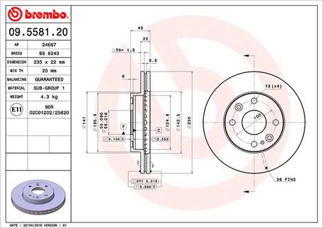 Magneti Marelli 360406052800 - Brake Disc autospares.lv