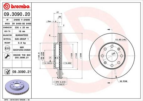 Magneti Marelli 360406052300 - Brake Disc autospares.lv