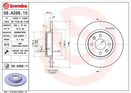 Magneti Marelli 360406061300 - Brake Disc autospares.lv