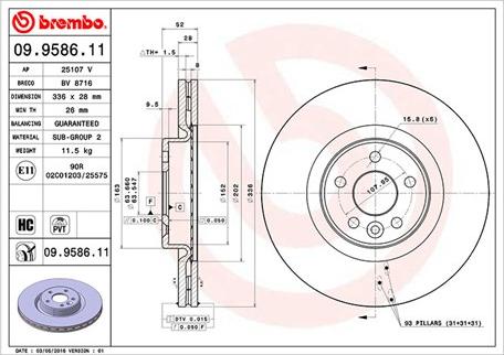 Magneti Marelli 360406068000 - Brake Disc autospares.lv