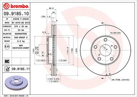 Magneti Marelli 360406009100 - Brake Disc autospares.lv