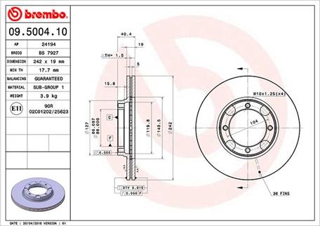 Magneti Marelli 360406000200 - Brake Disc autospares.lv