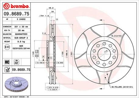 Magneti Marelli 360406001805 - Brake Disc autospares.lv