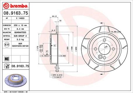 Magneti Marelli 360406002805 - Brake Disc autospares.lv