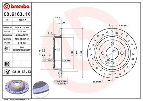 Magneti Marelli 360406002802 - Brake Disc autospares.lv