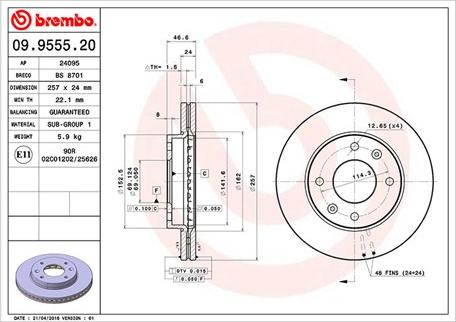 Magneti Marelli 360406019700 - Brake Disc autospares.lv