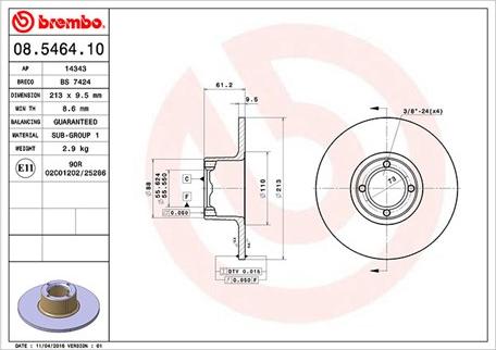 Magneti Marelli 360406014000 - Brake Disc autospares.lv