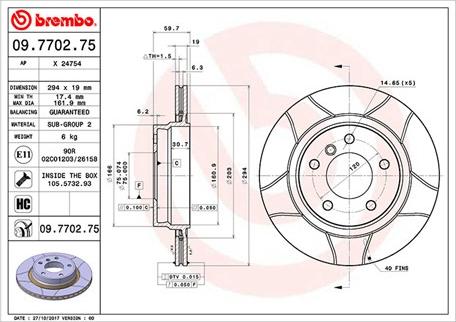 Magneti Marelli 360406016805 - Brake Disc autospares.lv