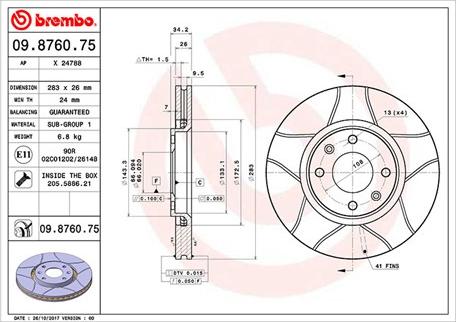 Magneti Marelli 360406018905 - Brake Disc autospares.lv