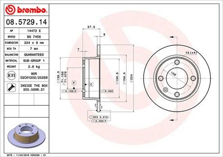 Magneti Marelli 360406018100 - Brake Disc autospares.lv