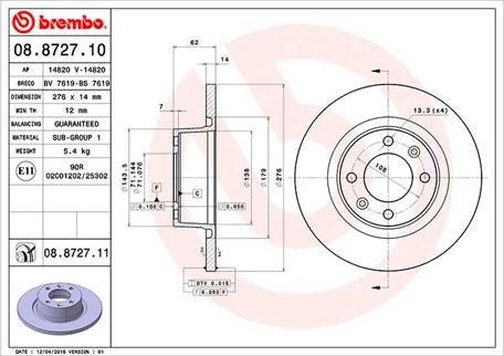 Magneti Marelli 360406018800 - Brake Disc autospares.lv