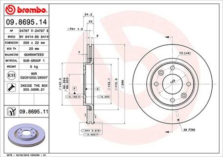 Magneti Marelli 360406018700 - Brake Disc autospares.lv