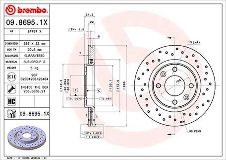 Magneti Marelli 360406018702 - Brake Disc autospares.lv