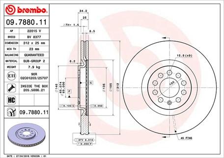 Magneti Marelli 360406013101 - Brake Disc autospares.lv