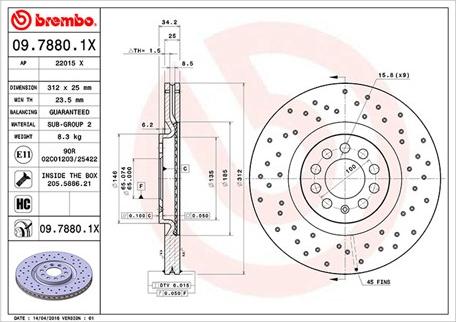 Magneti Marelli 360406013102 - Brake Disc autospares.lv