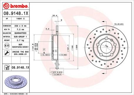 Magneti Marelli 360406013202 - Brake Disc autospares.lv