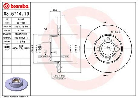 Magneti Marelli 360406012400 - Brake Disc autospares.lv