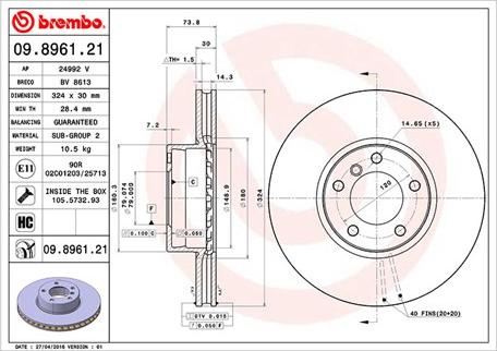 Magneti Marelli 360406017201 - Brake Disc autospares.lv