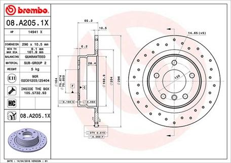 Magneti Marelli 360406089302 - Brake Disc autospares.lv