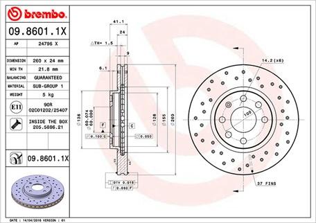 Magneti Marelli 360406039502 - Brake Disc autospares.lv