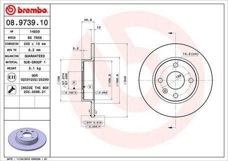 Magneti Marelli 360406039800 - Brake Disc autospares.lv