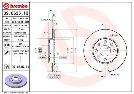 Magneti Marelli 360406039300 - Brake Disc autospares.lv