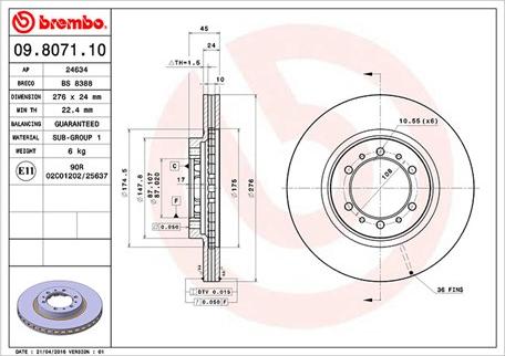 Magneti Marelli 360406034400 - Brake Disc autospares.lv