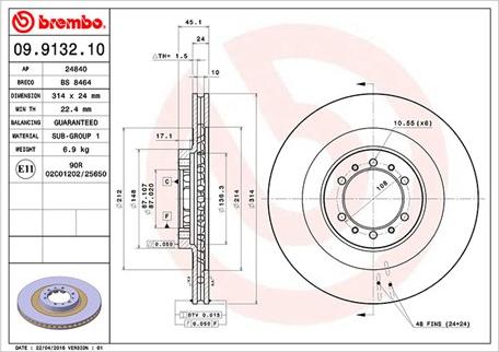 Magneti Marelli 360406034500 - Brake Disc autospares.lv