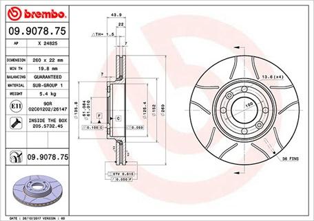 Magneti Marelli 360406036605 - Brake Disc autospares.lv