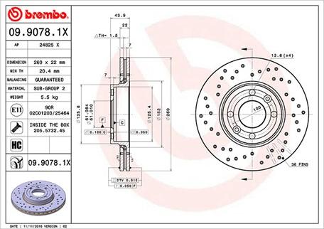 Magneti Marelli 360406036602 - Brake Disc autospares.lv