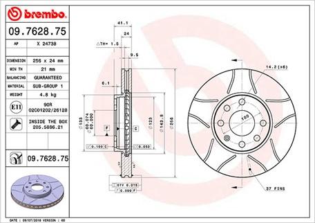 Magneti Marelli 360406038705 - Brake Disc autospares.lv