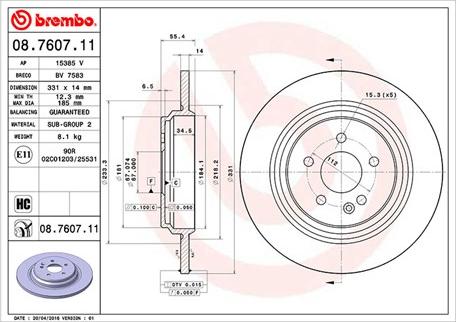 Magneti Marelli 360406033401 - Brake Disc autospares.lv