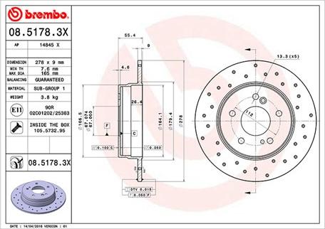 Magneti Marelli 360406032102 - Brake Disc autospares.lv