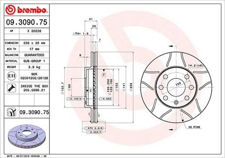 Magneti Marelli 360406037305 - Brake Disc autospares.lv