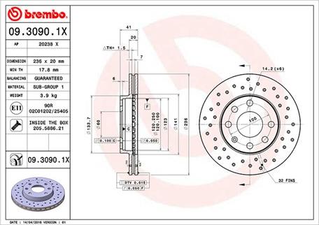 Magneti Marelli 360406037302 - Brake Disc autospares.lv