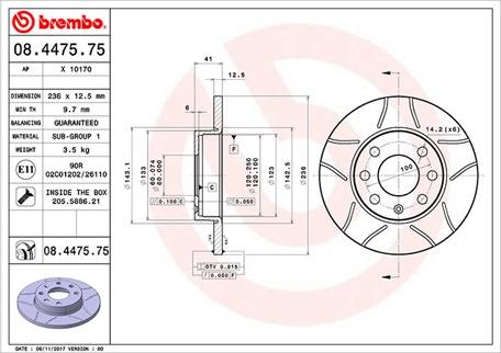 Magneti Marelli 360406037205 - Brake Disc autospares.lv