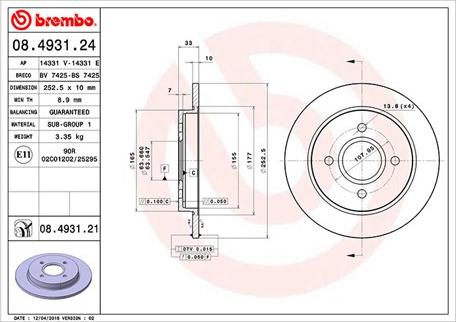 Magneti Marelli 360406024600 - Brake Disc autospares.lv