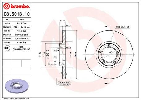 Magneti Marelli 360406024700 - Brake Disc autospares.lv