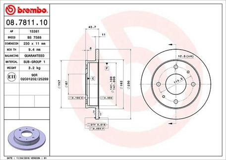 Magneti Marelli 360406026900 - Brake Disc autospares.lv