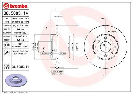 Magneti Marelli 360406021600 - Brake Disc autospares.lv